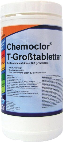 Chemoclor-T-Großtabletten CHEMOFORM 5kg Eimer