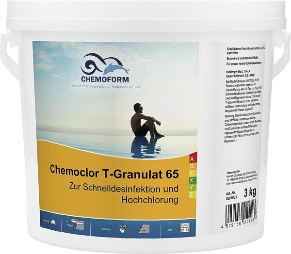 Chemoclor-T-Granulat 65 CHEMOFORM 3kg Eimer
