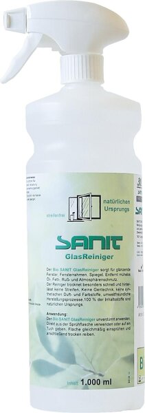 SANIT BIO GlasReiniger 1.000ml Flasche