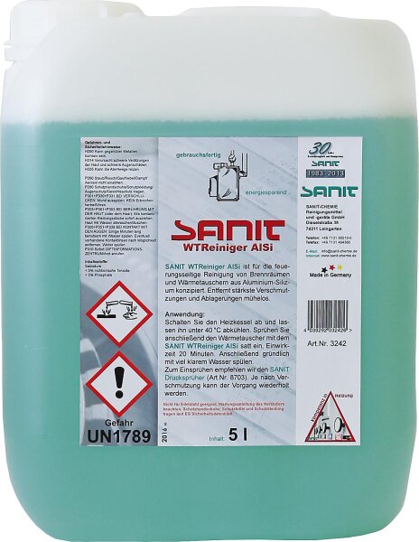 SANIT WTReiniger AlSi 5 L Kanister