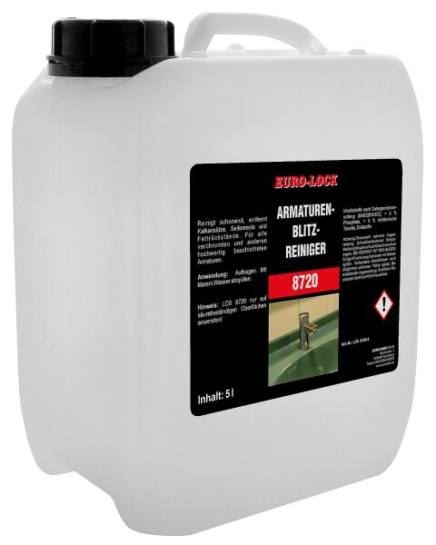 Armaturen-Blitzreiniger EURO-LOCK LOS 8720 5l Kanister