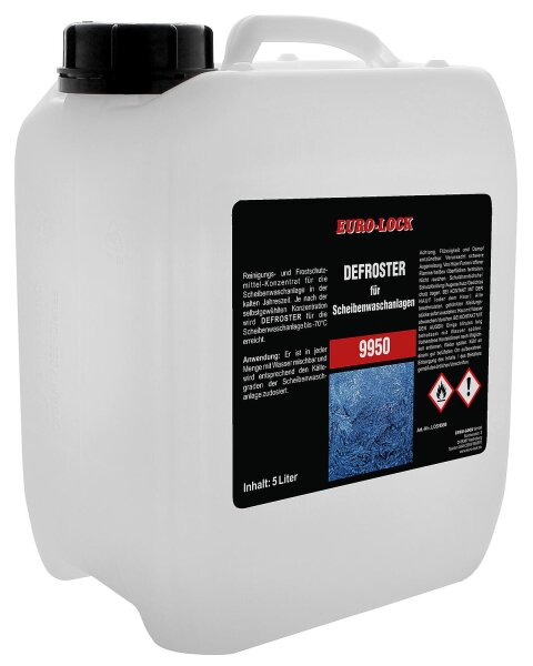 Scheibenwaschkonzentrat EURO-LOCK Defroster LOS 9950 (bis -60° C) 5l Kanister