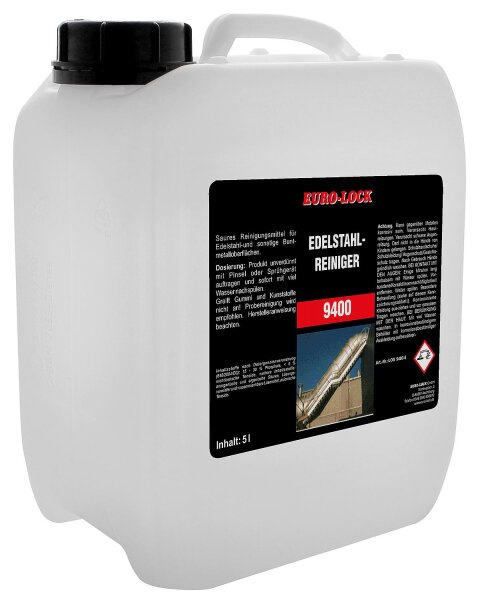 Edelstahlreiniger EURO-LOCK LOS 9400 5l Kanister