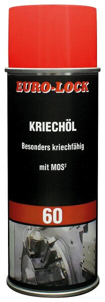 Universalpflegeöl EURO-LOCK Kriechöl LOS 60, 400 ml Sprühdose