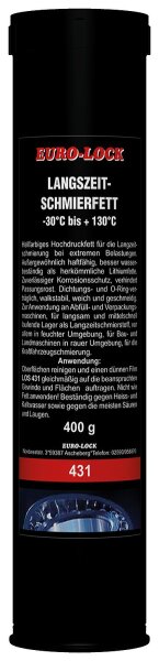 Langzeit-Schmierfett EURO-LOCK LOS 431, 400g Kartusche