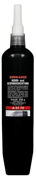 Rohr- und Gewindedichtung mittelfest EURO-LOCK A 57.70, 250g Dosierflasche