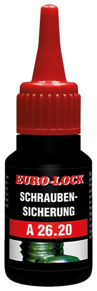 Schraubensicherung hochfest EURO-LOCK A 26.20 10g Dosierflasche