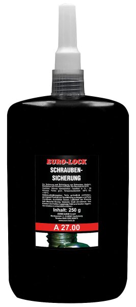 Schraubensicherung hochfest EURO-LOCK A 27.00 250g Dosierflasche