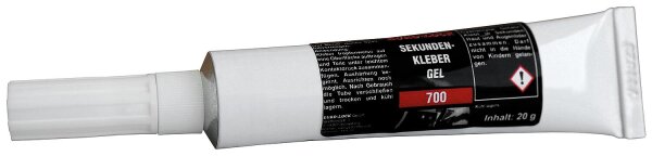 Sekundenkleber EURO-LOCK E 700 GEL (spaltfüllend), 20g Tube