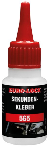 Sekundenkleber EURO-LOCK HT 565 hoher Temperaturbereich 20g Flasche