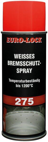 Weißes Bremsschutzspray EURO-LOCK LOS 275, 400ml Sprühdose