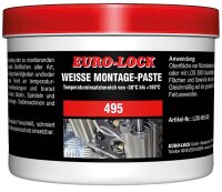 Weiße Montage-Paste EURO-LOCK LOS 495, 500g Dose