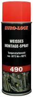 Weißes Montage-Spray EURO-LOCK LOS 490 400ml...