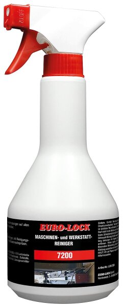 Maschinen- und Werkstattreiniger (Konzentrat) EURO-LOCK LOS 7200, 500ml Handzerstäuber