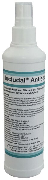 Flächendesinfektionsmittel MYXAL Includal Antisept 250ml Pumpzerstäuber