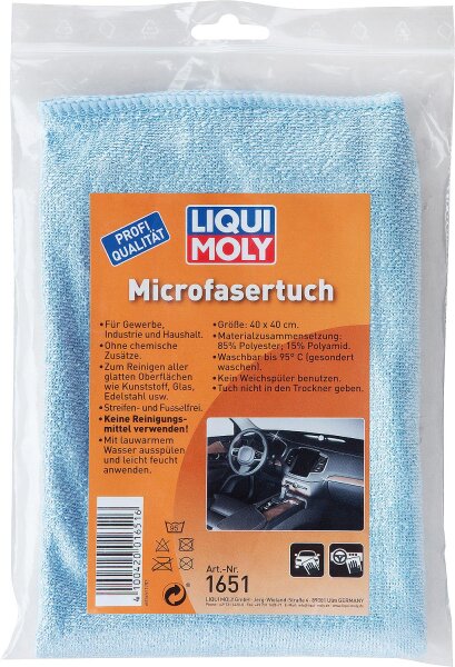 Mikrofasertuch LIQUI MOLY 1 Stk. (im Beutel)