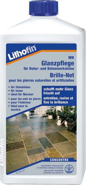 LITHOFIN MN Glanzpflege, 1 l Flasche
