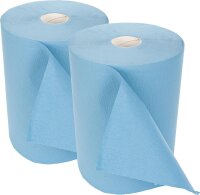 Reinigungstuch-Großrolle blau, 2-lagig, 38x35 cm,...