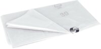 Abfallsäcke aus Recycling-LDPE, geeignet für 120 l Behälter, 950 x 1200 mm grün-transparent, VPE 200 Stück