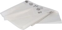 Abfallsäcke aus Recycling-LDPE, geeignet für 120 l Behälter, 950 x 1200 mm grün-transparent, VPE 200 Stück