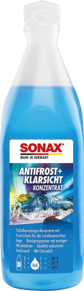 Winterscheibenreiniger SONAX AntiFrost + KlarSicht Konzentrat Citrus 250ml Flasche