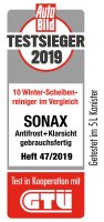 Winterscheibenreiniger SONAX AntiFrost + KlarSicht gebrauchsfertig bis -20°C Citrus 2l Flasche