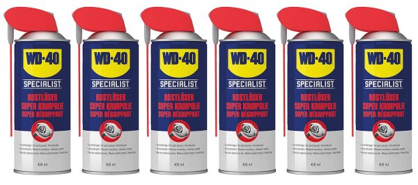 Rostlöser WD40-Set, 6-teilig, mit Gratis Bit-Set