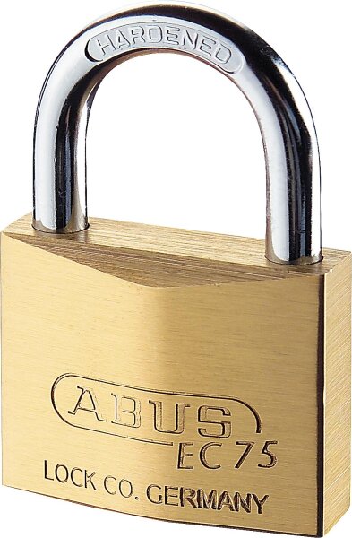 ABUS Messing-Hangschloss Serie EC 75/50