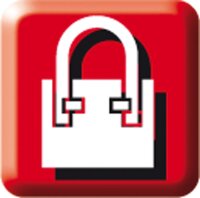 ABUS Messing-Zylinderschloss 45/20 Triples SB,...