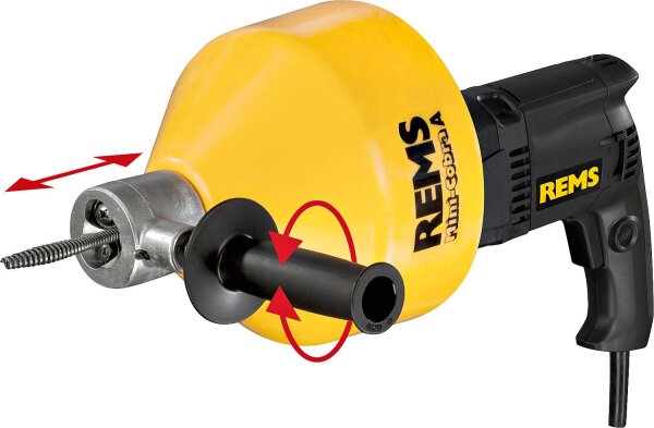 Mini Cobra S mit Spirale mit 8 mm, Länge 7,5 m Schnellumschaltung