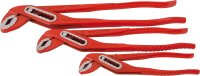 Wasserpumpenzangen-Satz 160, 250, 315mm Rot lackiert