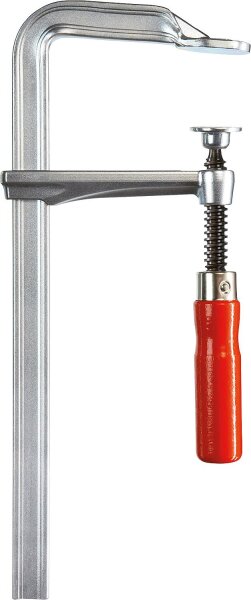 Ganzstahl-Schraubzwinge Holzgriff Typ 400x120 mm, GZ40