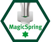 Torx Winkelschlüsselsatz im Halter MagicSpring, manganphosphatiert 7-teilig, Typ 366R HM7