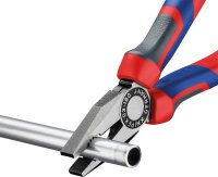 Kombizange KNIPEX® poliert mit Mehrkomponenten-Griff, Länge (mm): 200