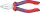 Kombizange KNIPEX® verchromt mit Mehrkomponenten-Griff, Länge (mm): 200
