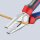 Kombizange KNIPEX® verchromt mit Mehrkomponenten-Griff, Länge (mm): 200