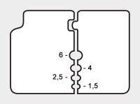 Universal-Abisolierzange vernickelt...