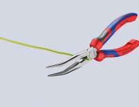 Flachrundzange mit Schneide poliert mit Mehrkomponenten...