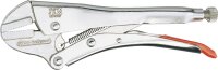 Gripzange vernickelt gerade Backen Länge 225mm
