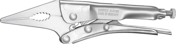 Gripzange vernickelt schmale lange Backen Länge 165mm