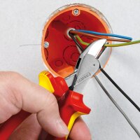 Seitenschneider verchromt isoliert VDE mit zweifarbigen...