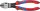 Kraft-Seitenschneider KNIPEX® poliert mit Mehrkomponenten-Griff, Länge (mm): 180