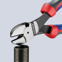 Kraft-Seitenschneider KNIPEX® poliert mit Mehrkomponenten-Griff, Länge (mm): 250