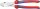 Kraft-Seitenschneider KNIPEX® verchromt mit Mehrkomponenten-Griff, Länge (mm): 250