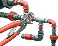 Wasserpumpenzange KNIPEX Griffe kunststoffüberzogen,...