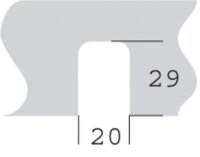 Ausklinkzangen brüniert Kunststoff-Griffhüllen Länge 250mm 20x29mm