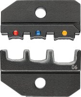 Crimpeinsatz für KNIPEX Crimp-Systemzange, isolierte...