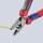 Aderendhülsenzange KNIPEX® poliert mit Mehrkomponenten-Griff, Länge 180mm