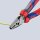 Aderendhülsenzange KNIPEX® poliert mit Mehrkomponenten-Griff, Länge 180mm