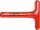 Sechskant-Steckschlüssel KNIPEX, isoliert bis 1000V mit Quergriff SW22, L: 200mm
